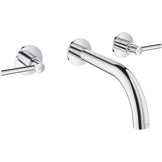 Grohe Atrio vægmonter håndv 3h 3-hulsbatteri, 1strengsdesign