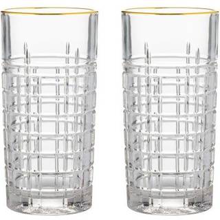 RAVENHEAD - Long drink glas - Guld - 2 stk.