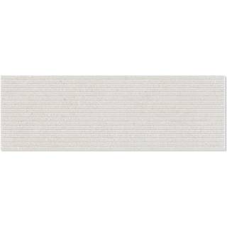 Dekor Kakel Calcare Ljusbeige Matt-Relief Rund 25x75 cm