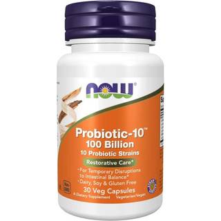 NOW Foods Probiotika-10 100 milliarder