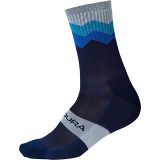 Endura Cykelstrømper Jagged Navy