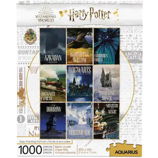 HARRY POTTER - Travel Posters - Puzzle 1000P