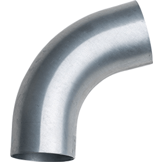 Plastmo bøjning 70 Ø75 mm, Stål Plus 5654040