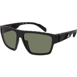 Adidas Sport Mand SP0008 02N Solbriller Plast Grøn Geometrisk Normal
