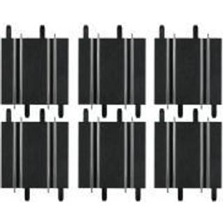 Carrera Go, Ligebaner, 10 - 11 cm, 6 stk, 1:43 [Levering: 1-2 dage]