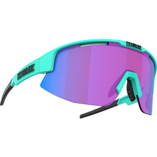 Bliz Matrix Medium (33) cykelbriller blue multi lens matte turquoise