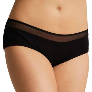 Juliana Pants Hipster Trusse - Merino Uld - Sorte