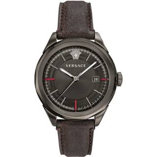Versace VERA00418 Glaze Grå/Læder Ø43 mm