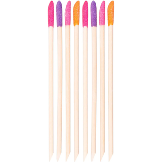 Brushworks Cuticle Crystal Sticks 8 Pieces