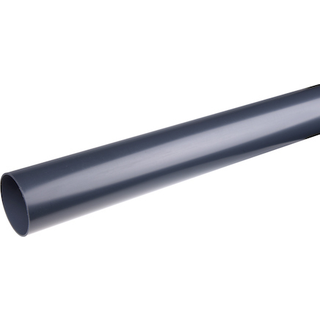 Plastmo nedløbsrør 6 Ø90mm grafit 5210250