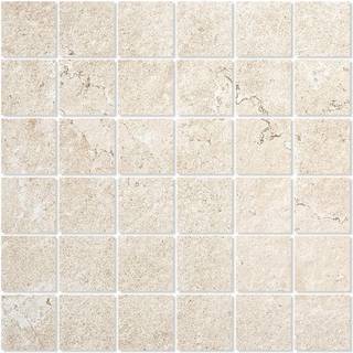 Mosaik Klinker Kalksten Öland Beige Matt 30x30 (5x5) cm