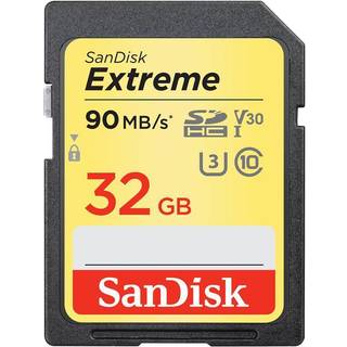 Sandisk Extreme SDHC UHS-I 32gb/90MB/s class 10