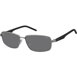 Polaroid PLD 2041/S Polarized FAE/Y2 59 Solbriller Mænd Silver - Silver - 59mm
