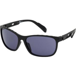 Adidas Sport Mand SP0014 02A Solbriller Injiceret Sort-opaque Røg Firkantet Normal