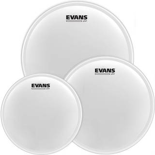 Evans Drum Heads - UV2 Coated Tom Pack - Rock (10 """" 12 """" 16 """")