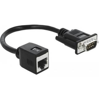 DeLOCK Serial Adapter DB-9 to RJ-45 - 20 cm