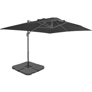 Haveparasol M. Transportabel Fod - Grøn