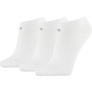 Calvin Klein 3-pak Chloe Cotton CK Logo Liner Socks - White - Strl 37/41