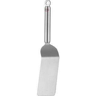 Rösle Sandwich Palette gekröpft 17,5 cm mit Rundgriff - Edelstahl - Silber