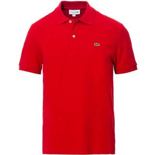 LACOSTE Herren Polo-Shirt rot Classic Fit