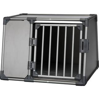 Trixie Transport Box Aluminium Graphite for dogs Size: L 92x64x78cm