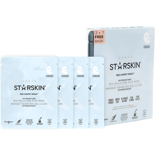 StarSkin Masker Cloth mask Red Carpet ReadyHydrating Face Mask Set Bio-Cellulose 40 g (5.475,00 kr / 1 kg) - 40 g