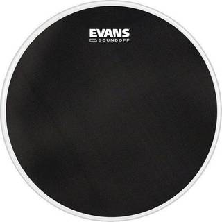 Evans DB Zero Drum Heads - Med et enkelt lag Shockweave Mesh - Drumhead med lavt volumen - Drumhead 14 tommer