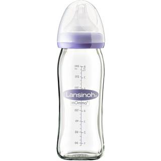 Lansinoh NaturalWave Glass sutteflaske Medium 240 ml - 240 ml