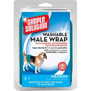 Simple Solution Engangs mavebånd til hanhunde, 12 stk. - M