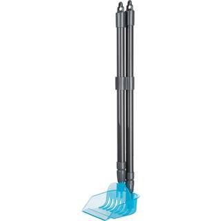 Trixie Dustpan with rake 57-102 cm grey/blue