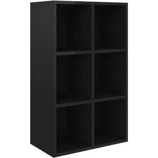 bogreol/skænk 66x30x98 cm konstrueret træ sonoma-eg