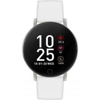 Reflex Active Quartz Black Dial White Silicone Strap Ladies Watch RA05-2019