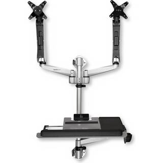 StarTech.com Wall Mounted Computer Workstation - Dual Monitor Articulating - mounting kit