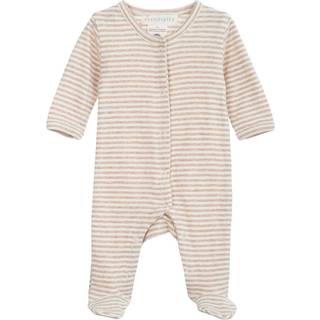 Serendipity Organics Nyfødt Dragt - OATSTRIPE