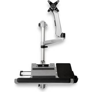 StarTech.com Wall Mounted Computer Workstation - Articulating Monitor Arm - mounting kit