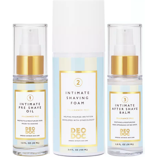 DeoDoc Intimate Shaving Trio Fragrance Free 3-In-1