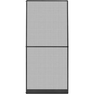 hængslet insektnet til dør 100x215 cm antracitgrå