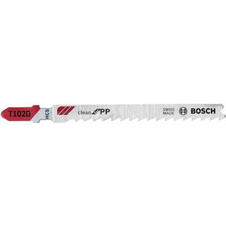 Bosch Stiksavklinge T102d Clean Pp 5stk - 2608667444 ✓ På lager - klar til levering og afhentning