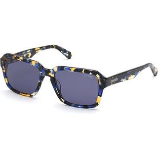 Guess GU8224 92V 55 Solbriller Mænd Blue - Tortoise Blue - 55mm