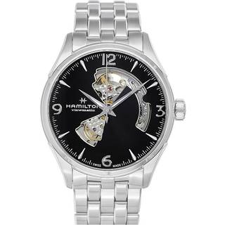 Hamilton Jazzmaster Open Heart Automatic Black Dial Steel Strap Men's Watch H32705131