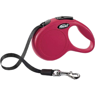 Flexi hundesnor New Neon bånd S, 5M, 15kg - gul