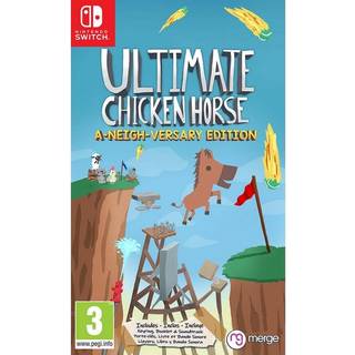 Ultimate Chicken Horse: A-Neigh-Versary Edition - Nintendo Switch - Platformer