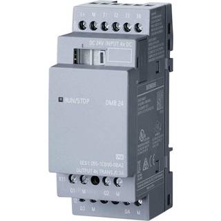 Siemens Logo! dm8 24 udvidelsesmodul, ps/i/o: 24v/24v/trans., 4 di/4 do