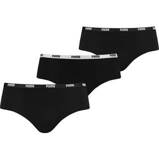 Puma 3-pak Iconic Hipster - Black - X-Small