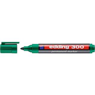 Edding 300-4 grøn Permanent marker, rund spids 1,5-3mm (10stk.)