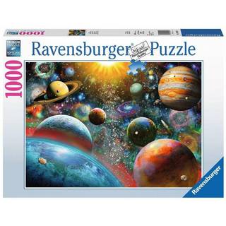 Ravensburger Puslespil planeter 1000 brikker