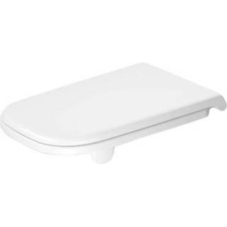 Duravit Toiletsäde D-Code Vital Hvid rustfri stül hängsler, WC - Sitze
