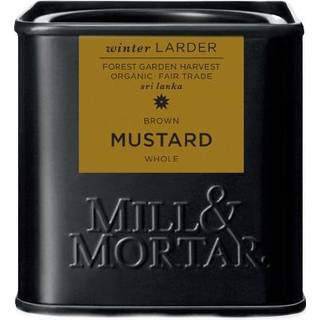 Mill og Mortar Sennepsfrø Hele Brune Ø (50 gr)
