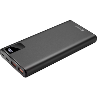 Sandberg PowerBank USB-C 10000 mAh Powerbank - Sort - 10000 mAh
