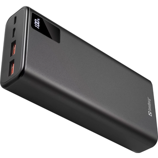 Sandberg Powerbank USB-C PD 20W 20000 Powerbank - Sort - 20000 mAh